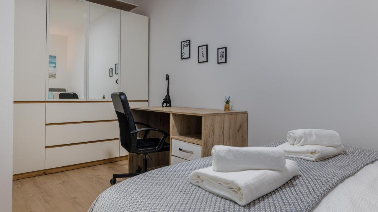 Brand New Apartment In City Center, Big Terrace زغرب المظهر الخارجي الصورة